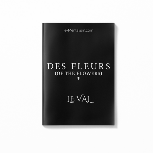 Des Fleurs (Of The Flowers) - Lewis Le Val (eBook)