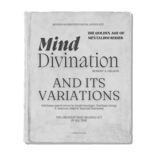Mind Divination And It's Variations (eBook) 2023